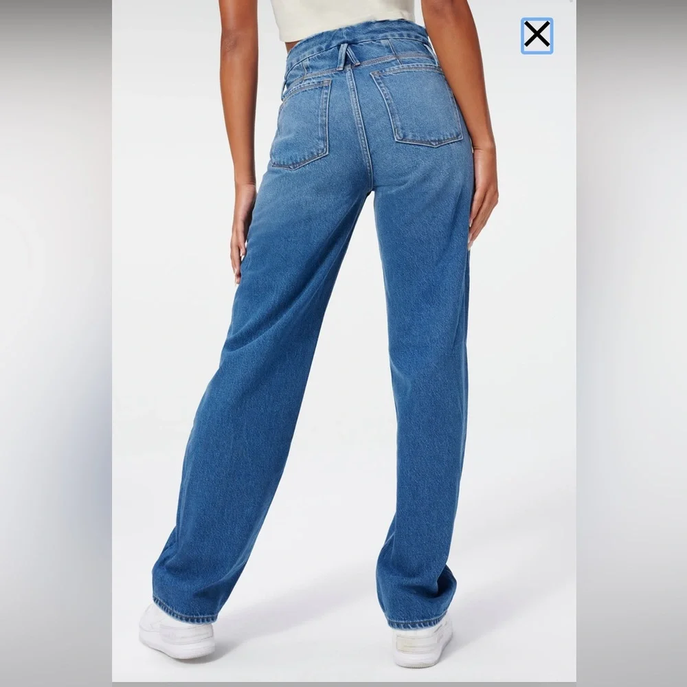 Good American Good 90’s Jeans - Picture 3 of 7